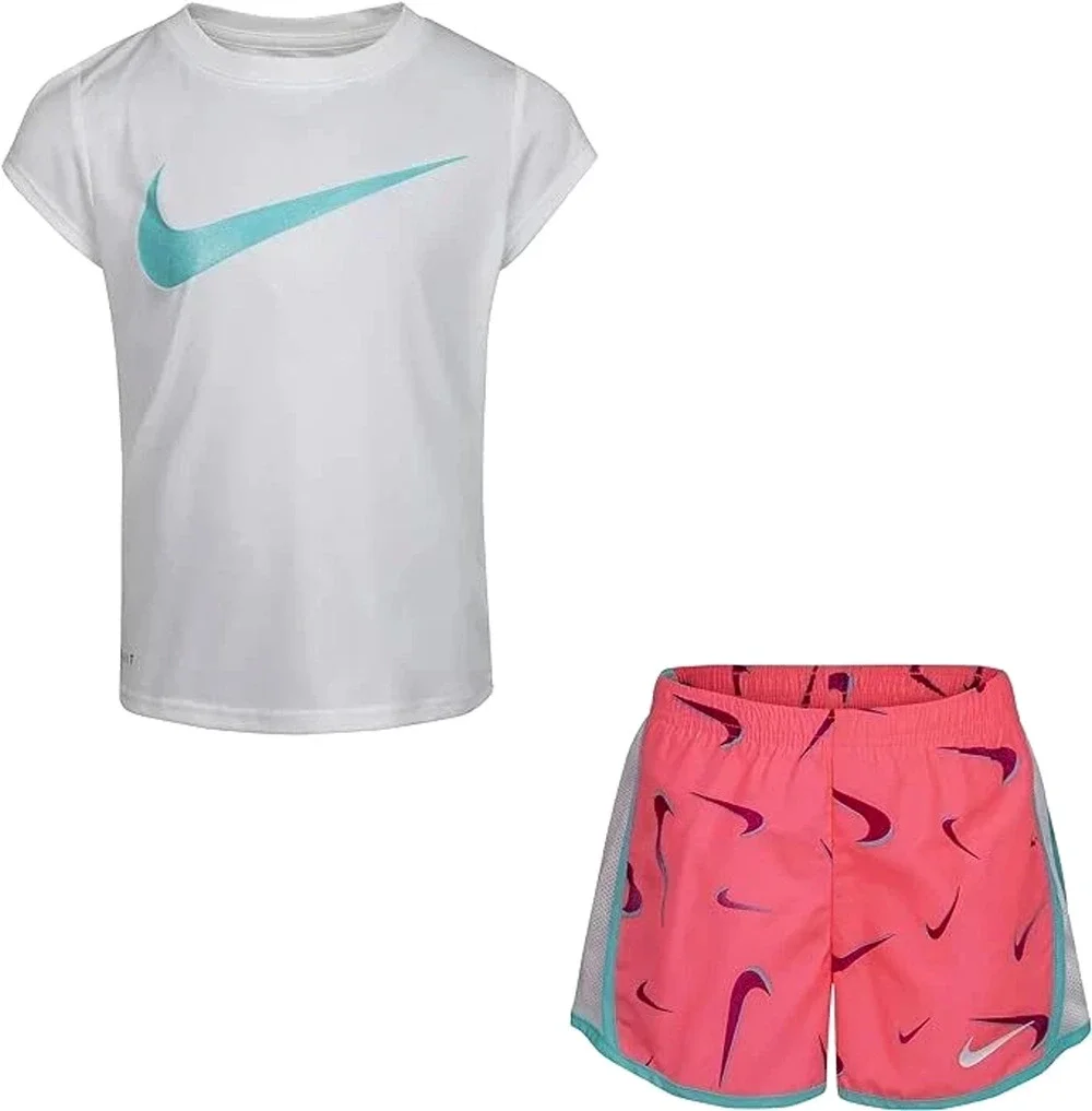 Nike Girls 2-Piece Set – Dri-FIT Performance Outfit – Size 6X